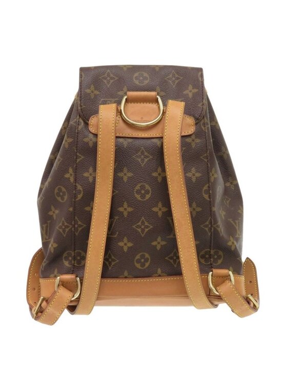 Louis Vuitton Montsouris MM Monogram Backpack Daypack Bag 0293 main image 4